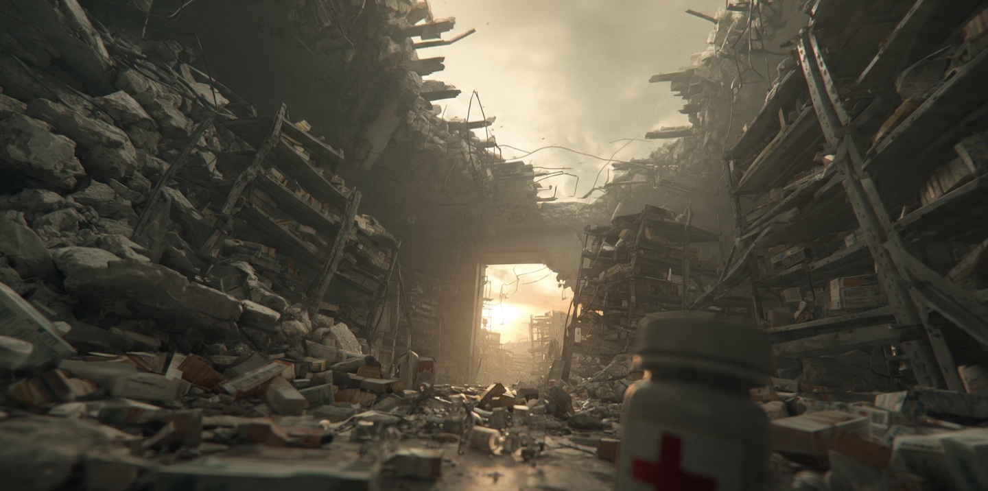 war-pharmaceutical-supply-chain-destruction