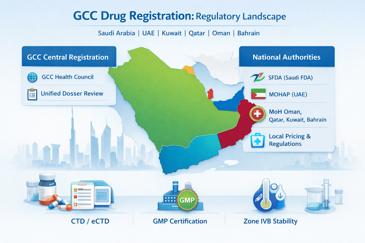 GCC Regulatory Map